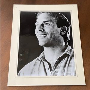 Kevin Costner B&W Photograph